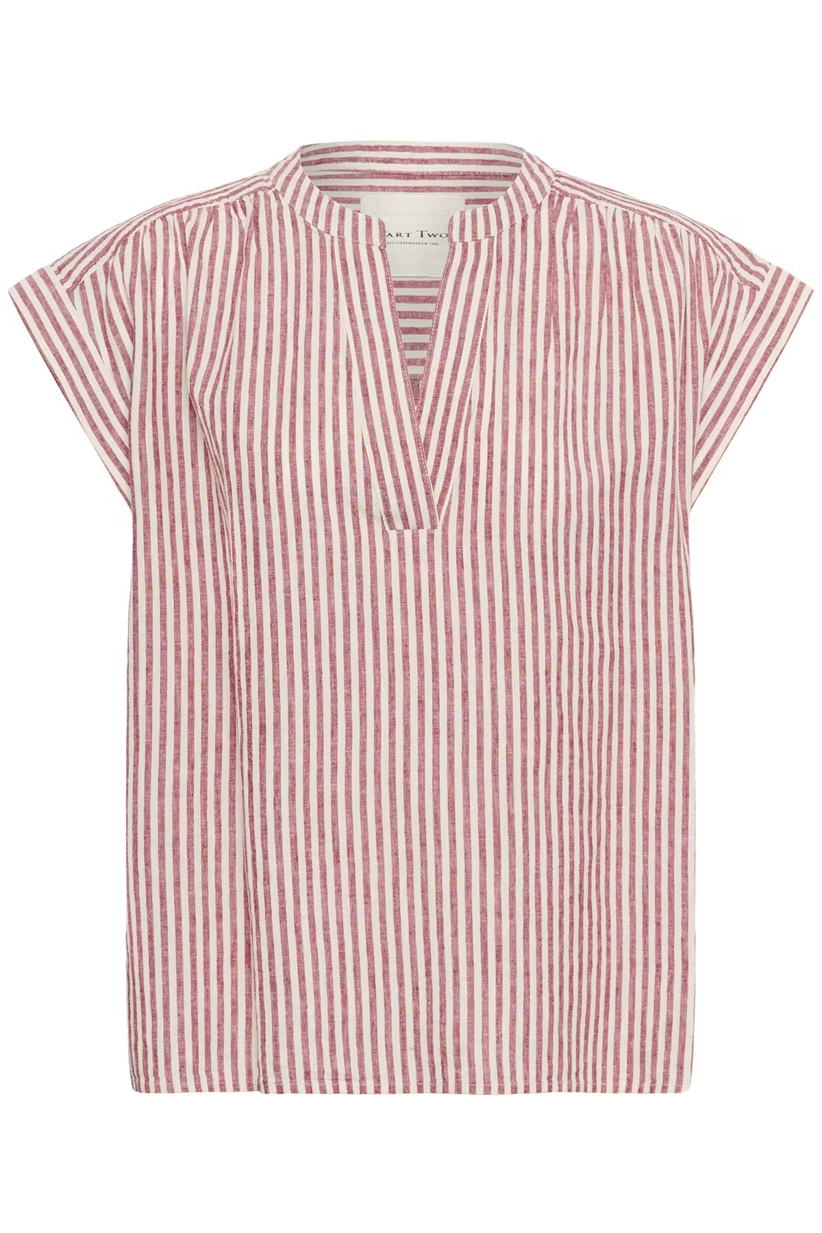 Part Two Bettina Linen Blend Blouse