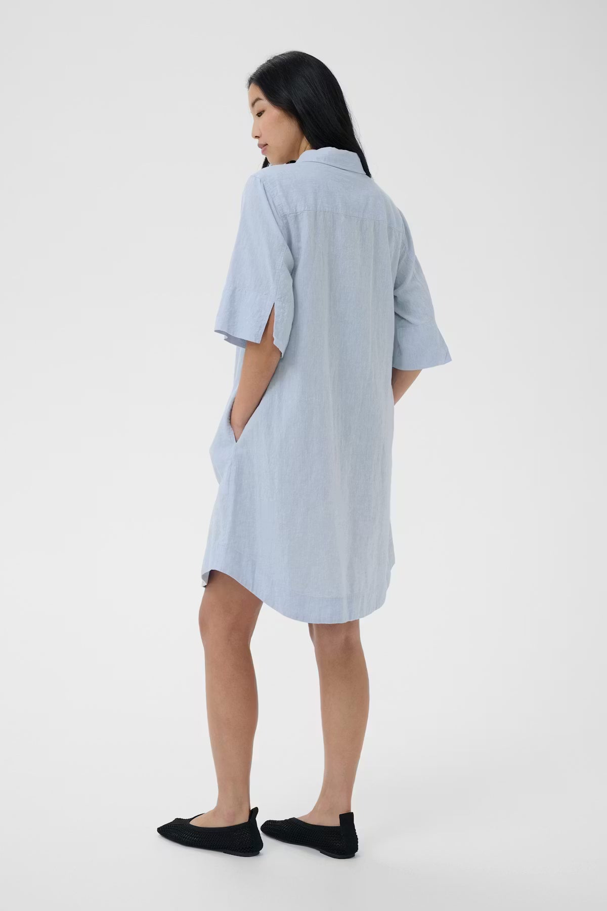 Part Two Berrit Linen Blend Dress