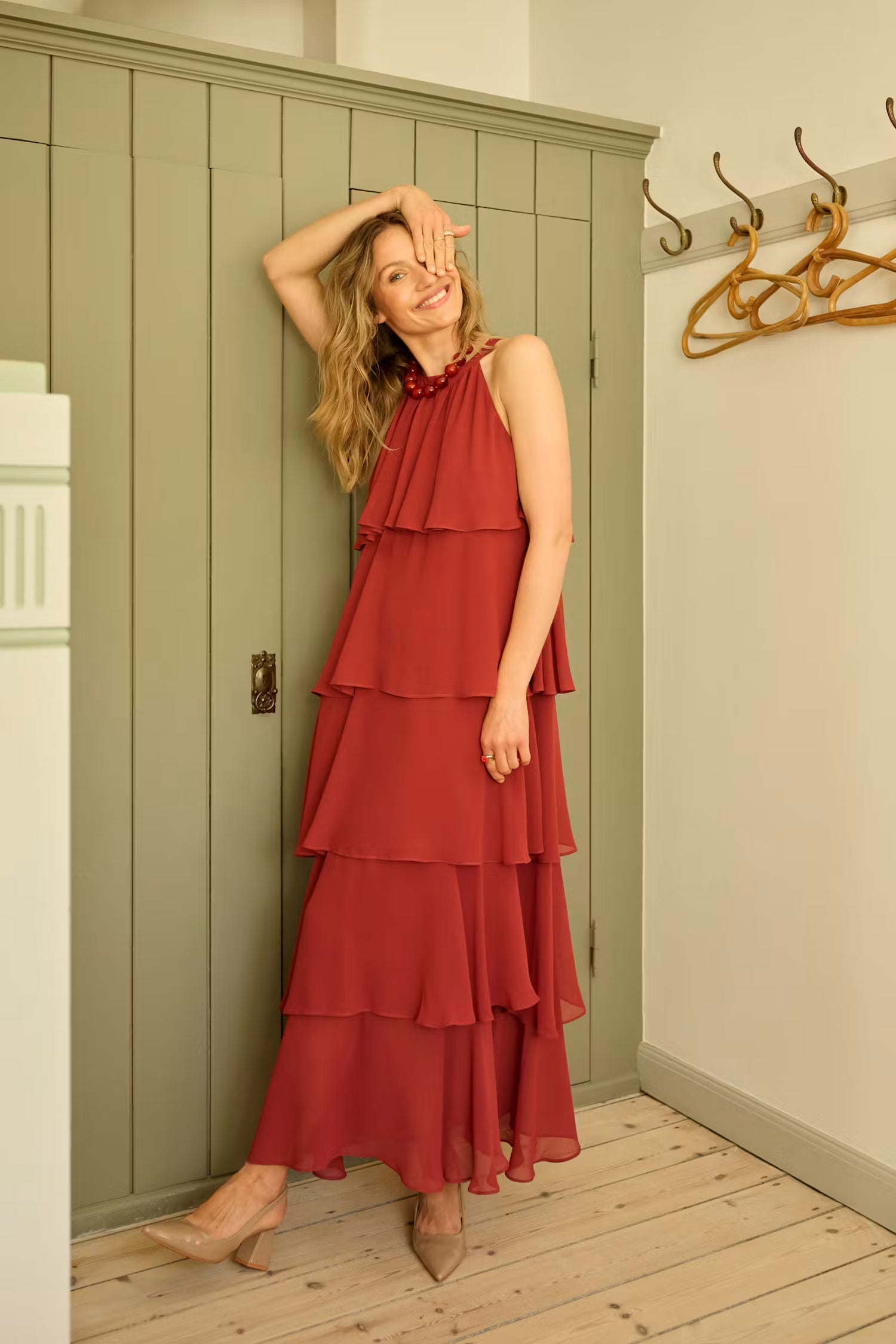 Cream Amaya Dress