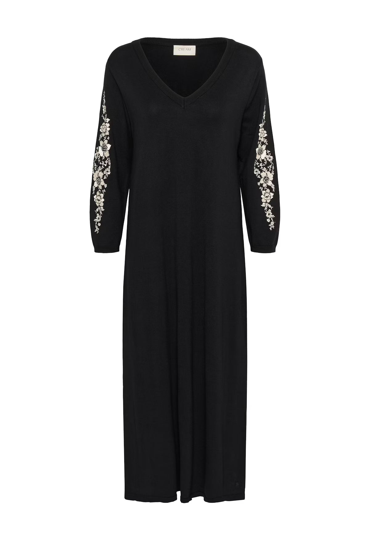 Cream Villea Knit Dress