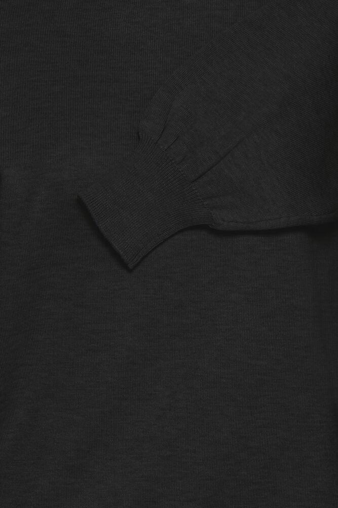 Ichi Luls Boat Neck Long Sleeve Sweater