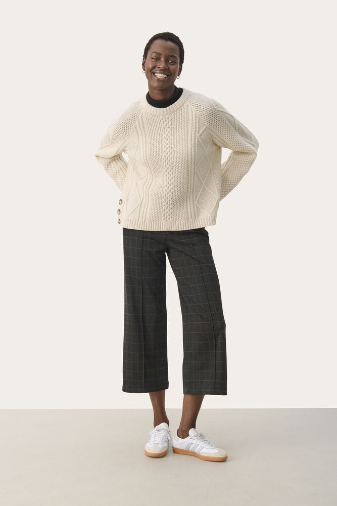 Part Two Ilisan Pants (Grey Check)