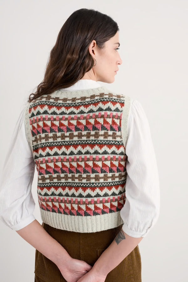 Seasalt Dawson Pick Fair Isle Vest