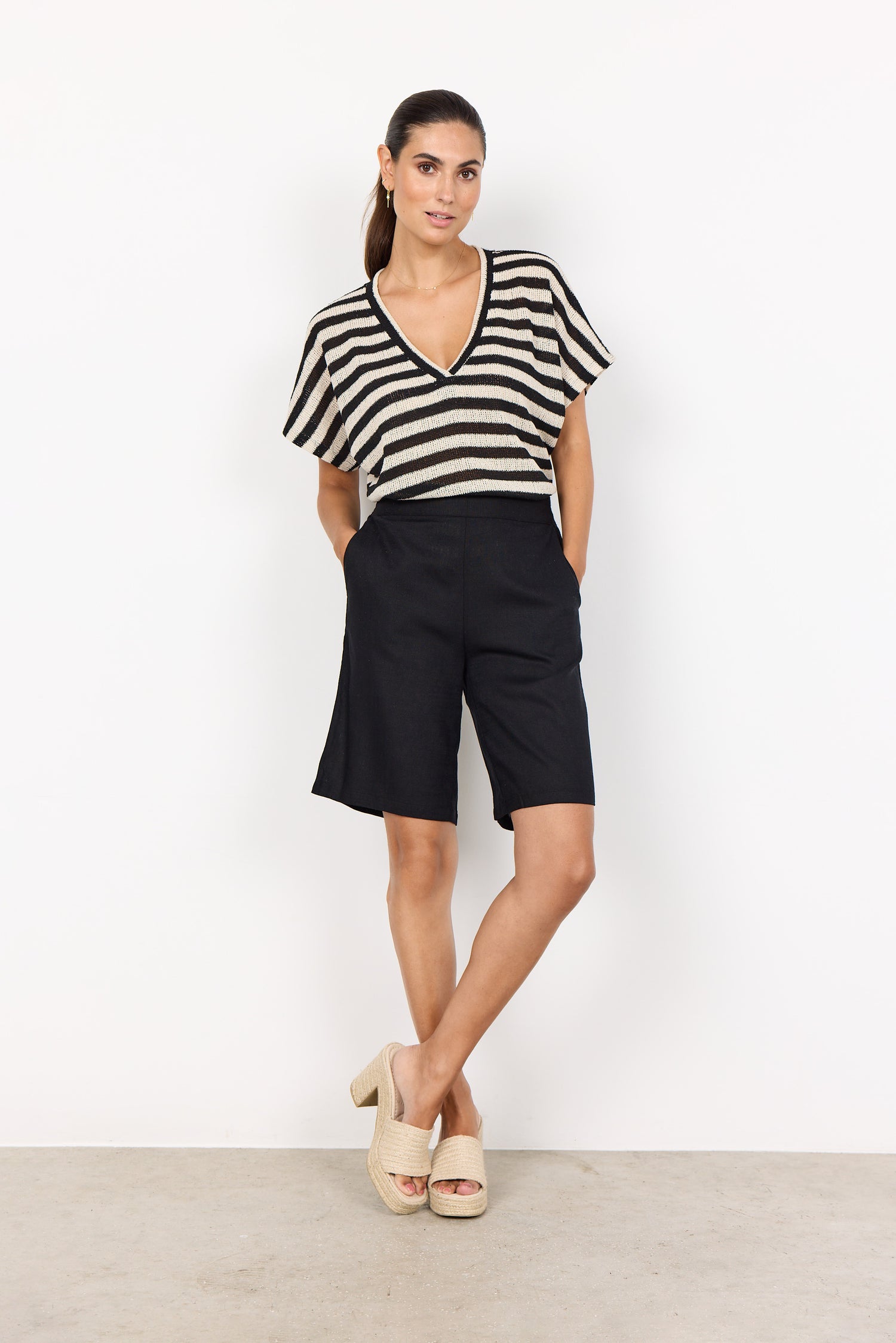 Soya Concept Rozalia Linen Blend Short