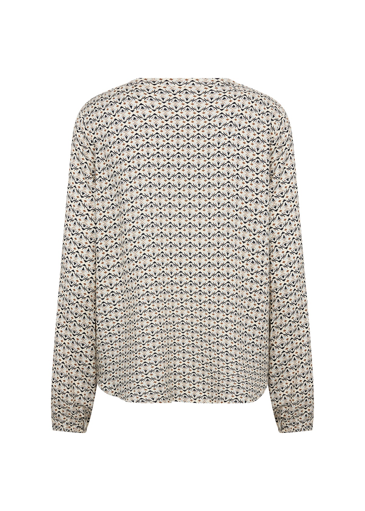 Soya Concept Bellua Henley Printed Blouse