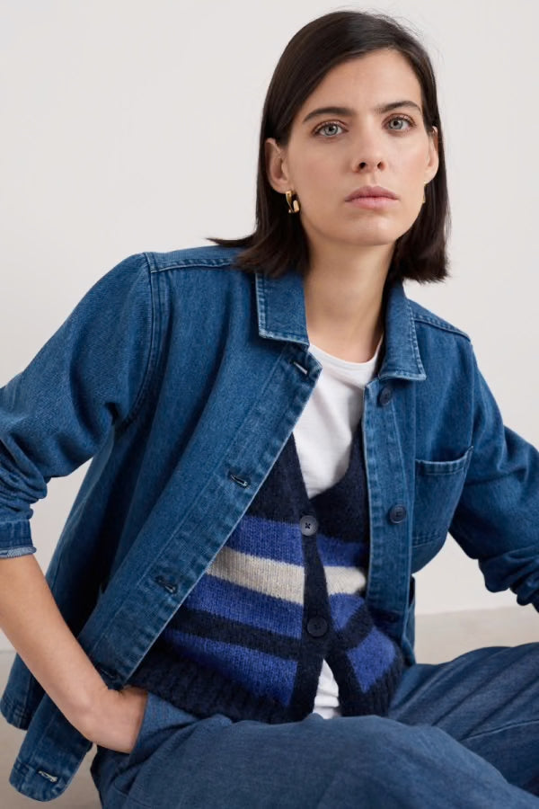 Seasalt Reading Rocks Denim Jacket