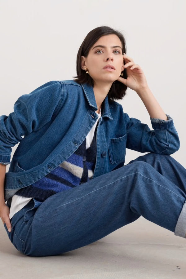 Seasalt Reading Rocks Denim Jacket