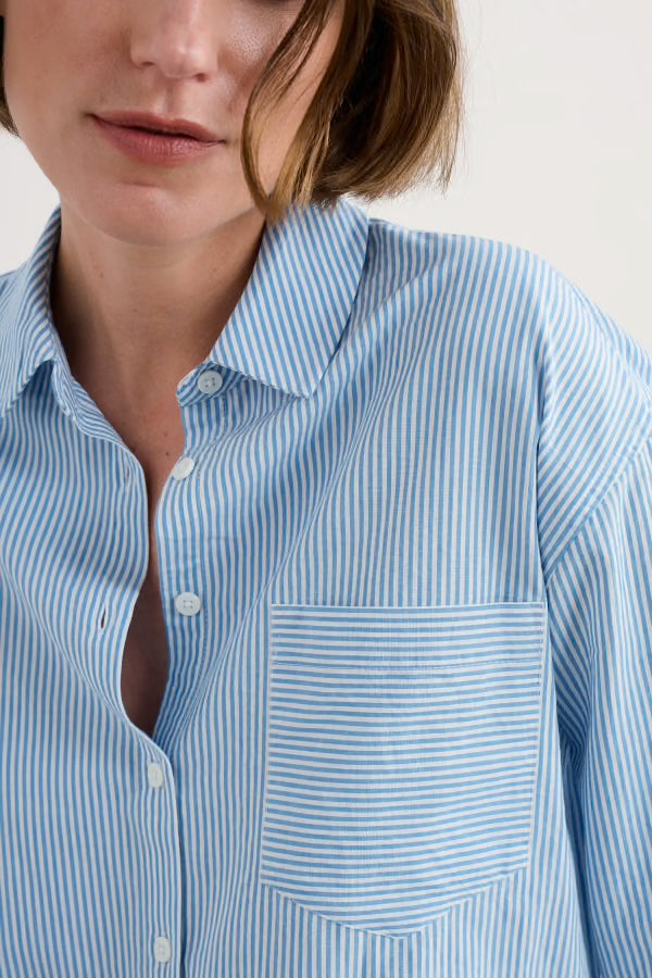 Seasalt Sea Path Poplin Shirt
