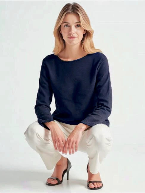 Gerry Weber Ribbed Pullover With Pocket