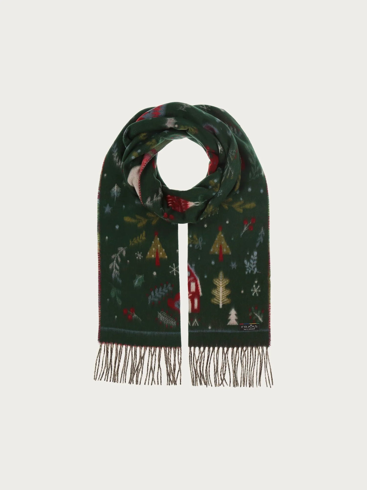 V. Frass Christmas Cashmink Scarf
