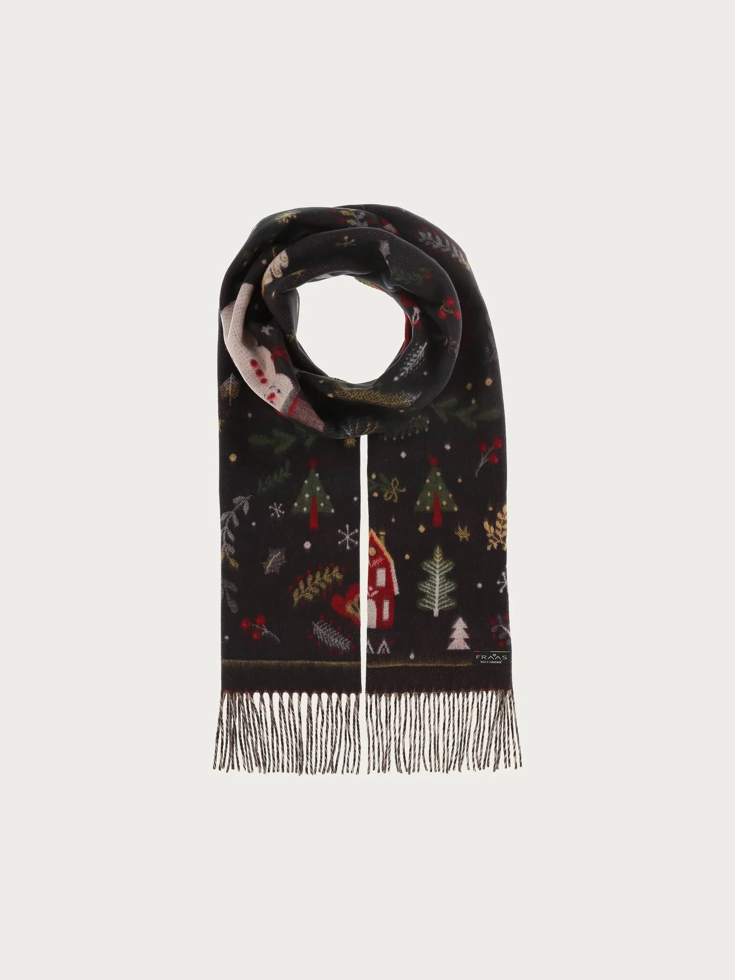 V. Frass Christmas Cashmink Scarf