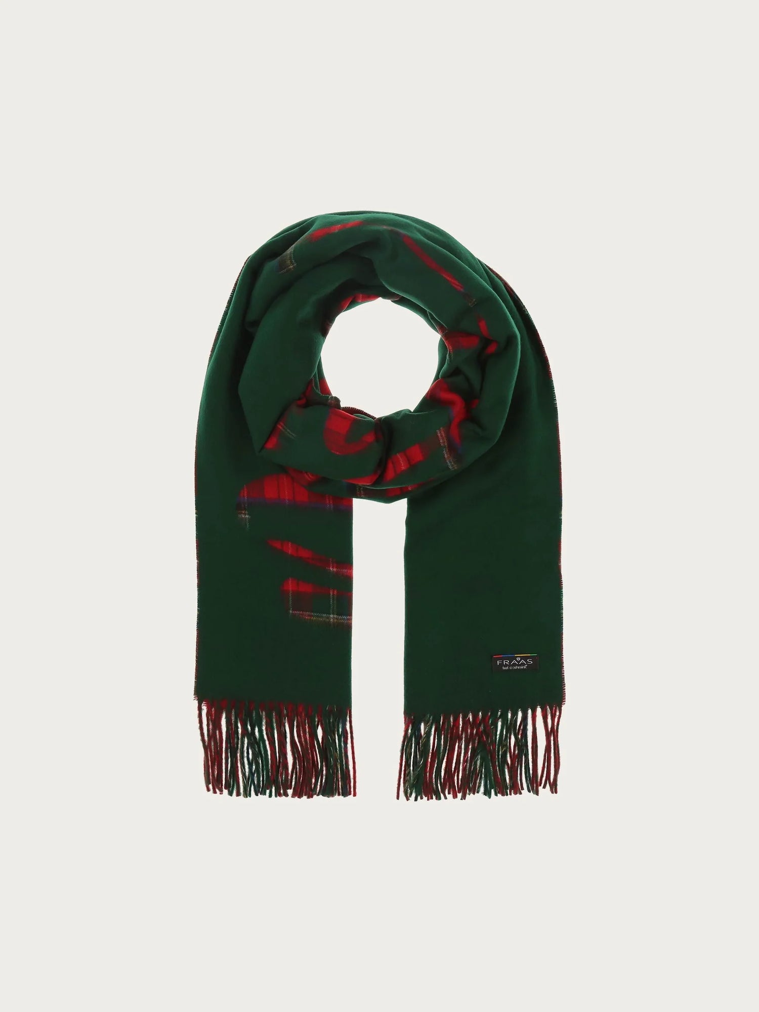 V. Frass Merry Christmas Cashmink Scarf