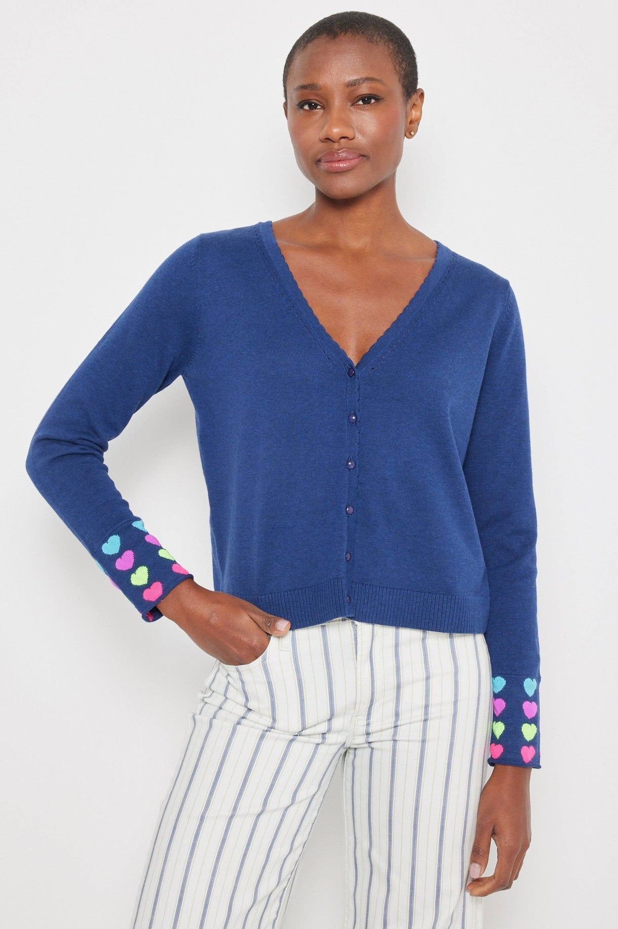 Lisa Todd Summer's Lover Heart Cardigan