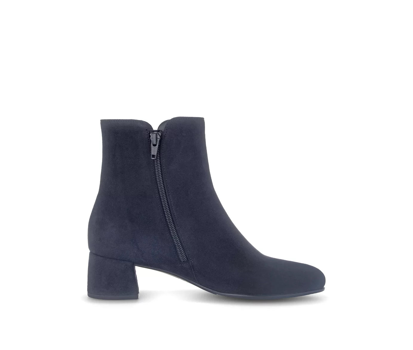 Gabor Sharon Suede Bootie With Block Heel
