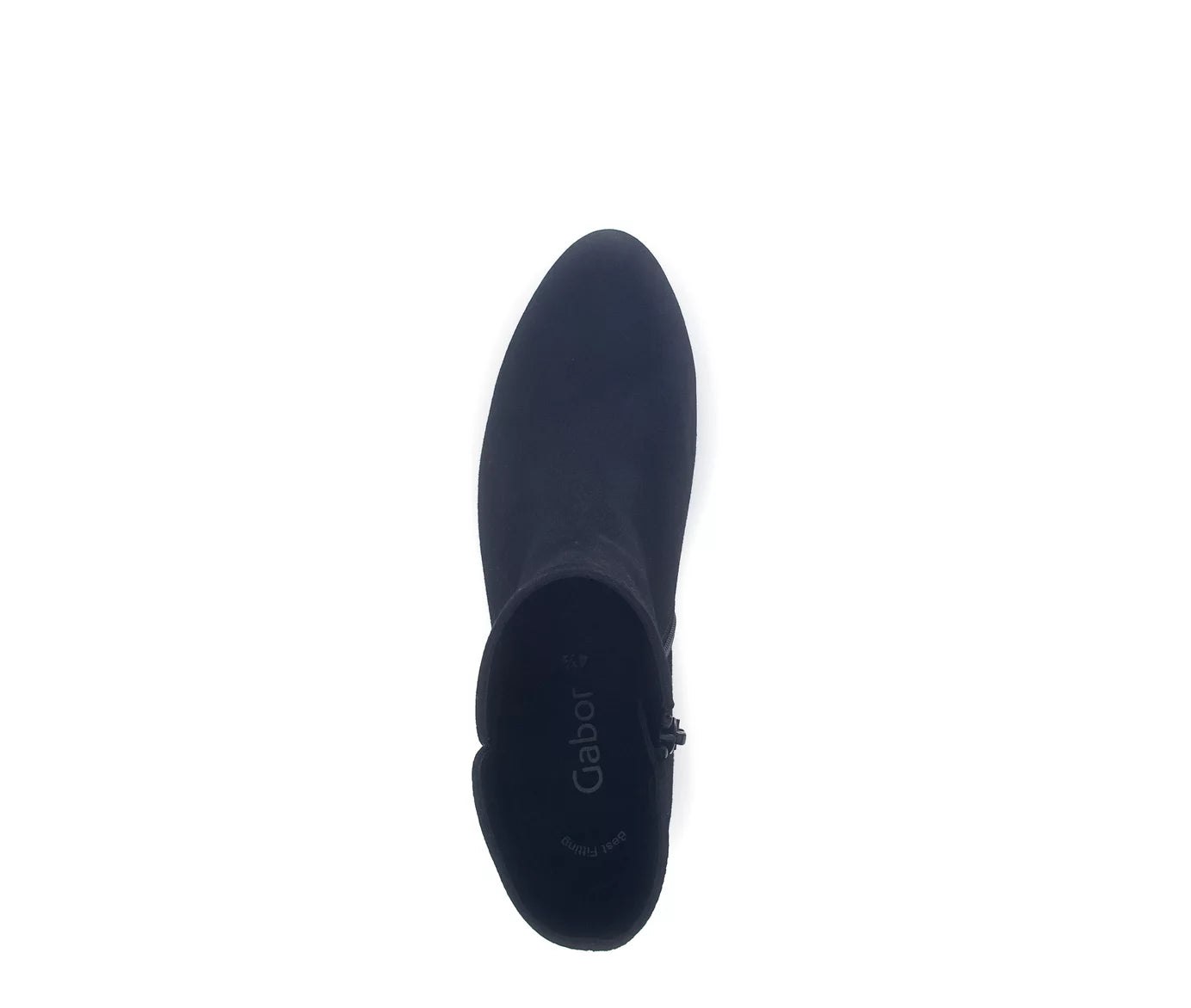 Gabor Sharon Suede Bootie With Block Heel