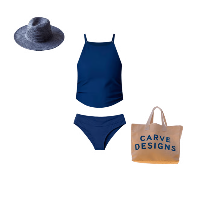 Carve Designs Boca Compression Tankini