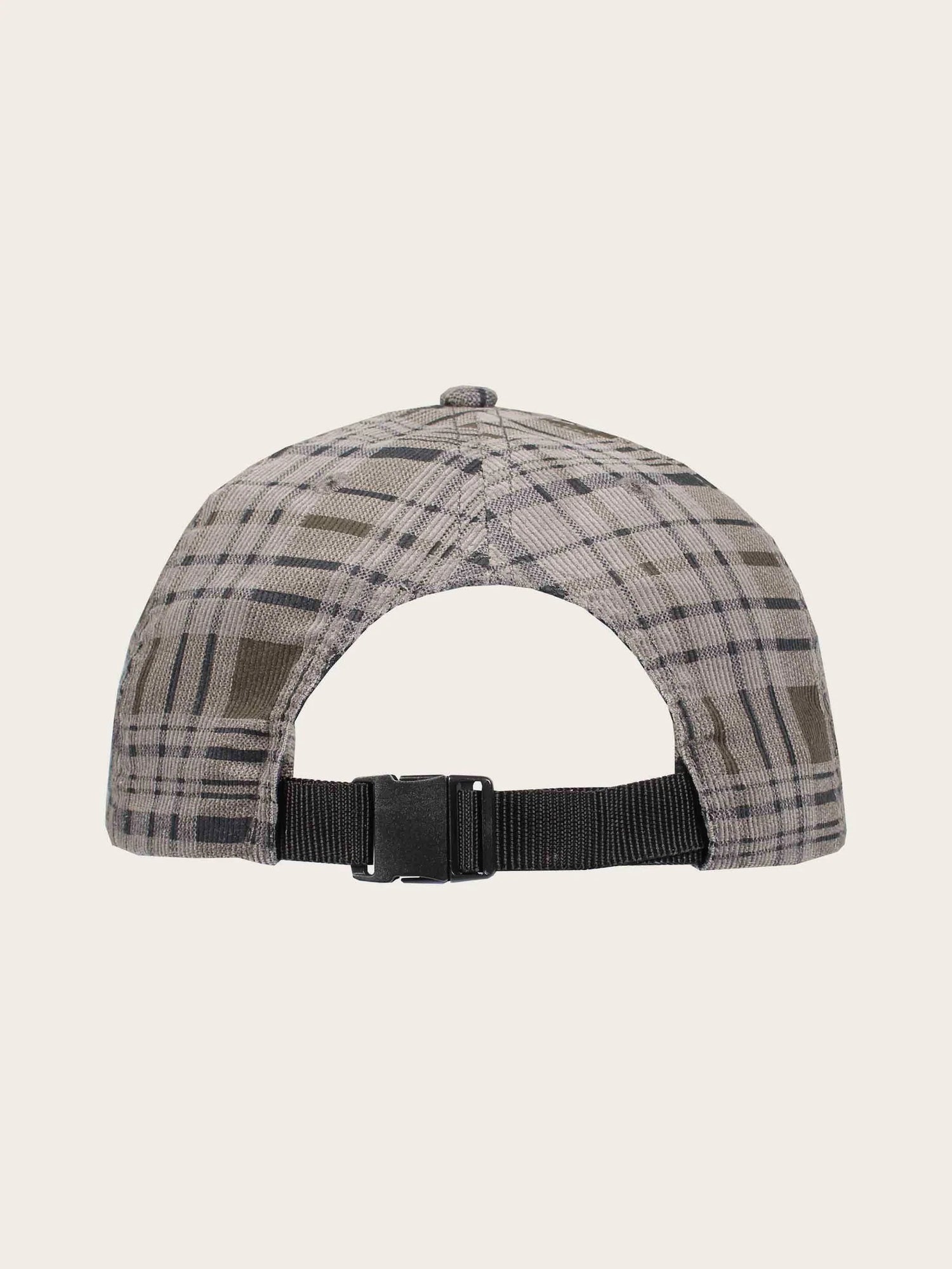 V. Frass Bugatti Plaid Corduroy Baseball Cap