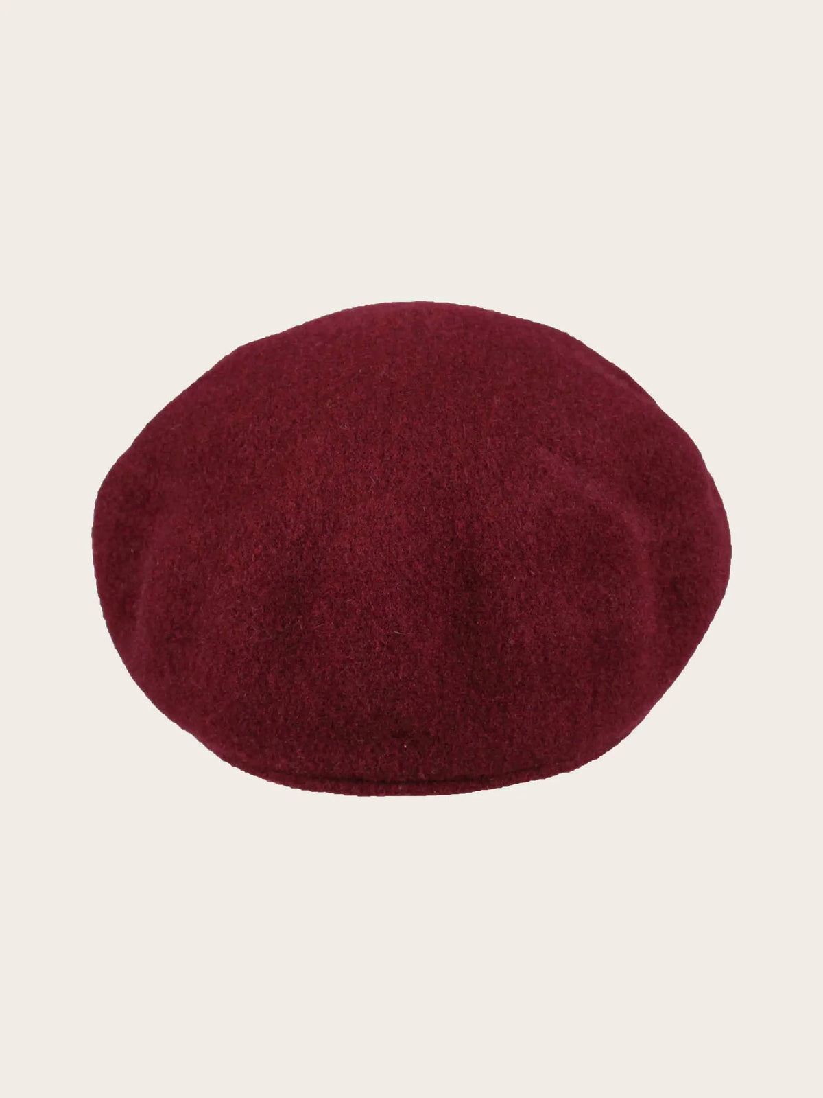 Fraas Loevenich Wool Baker Boy Cap (Wine)