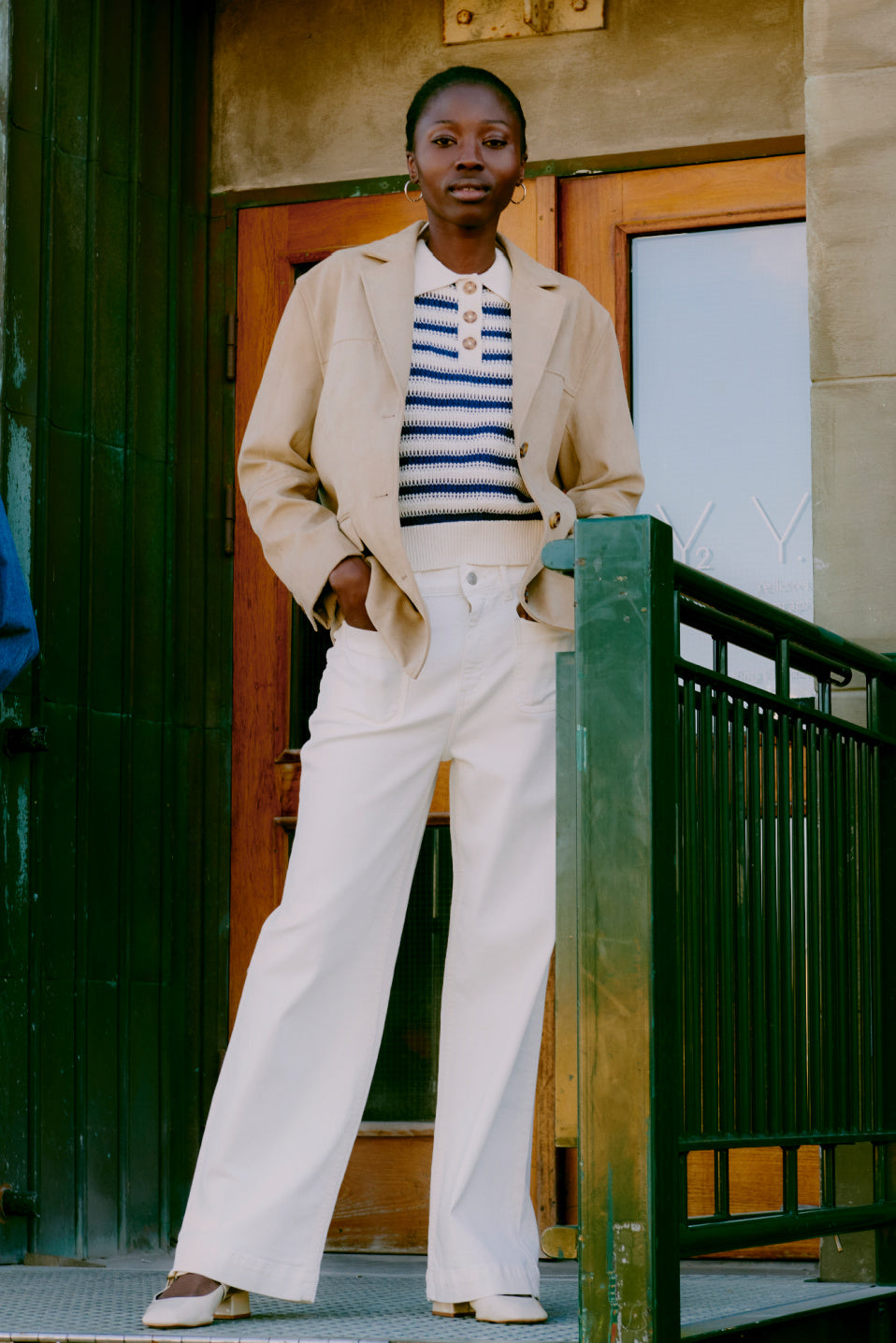 B. Young Mikala Polo Jumper