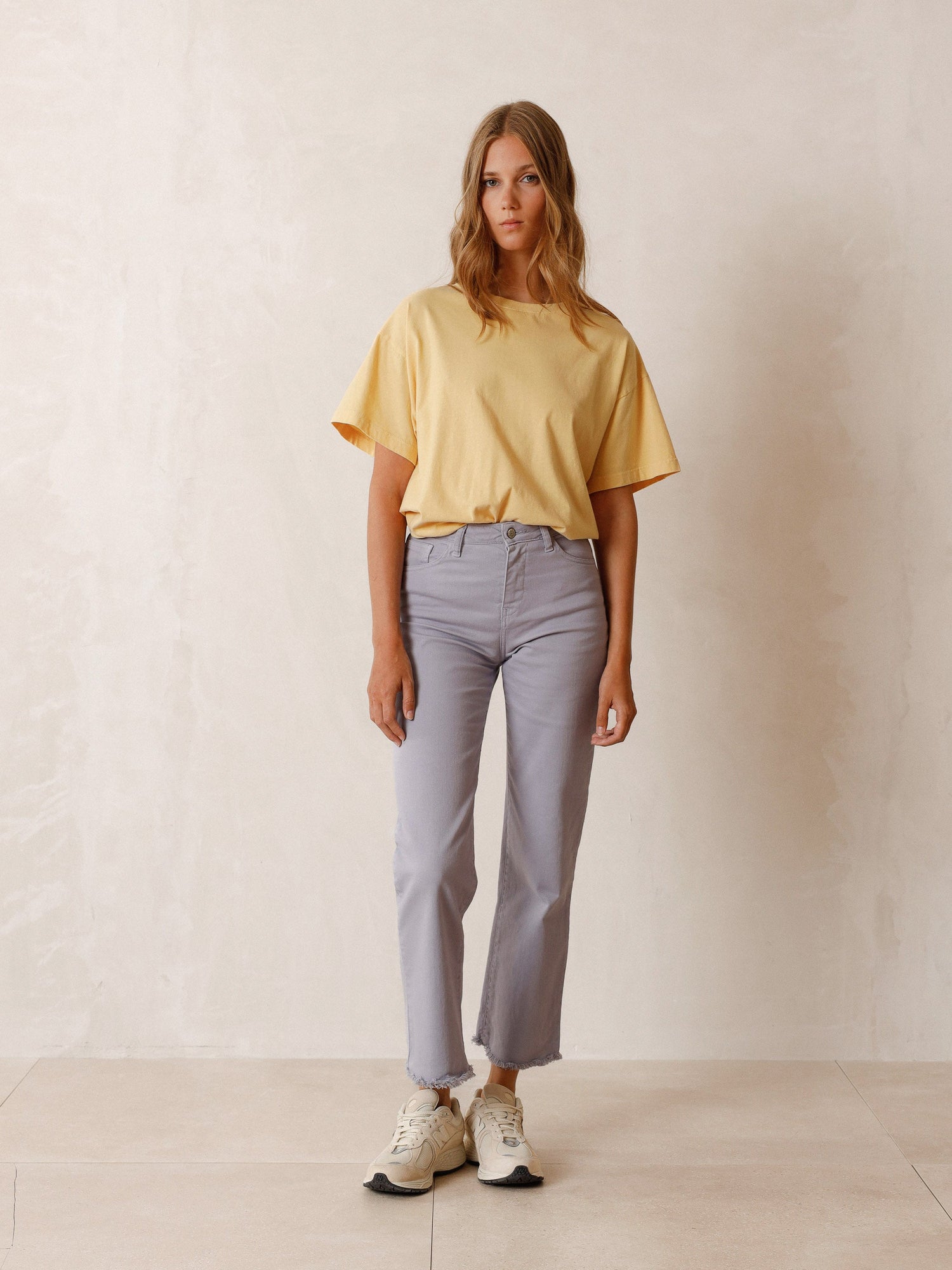 Indi & Cold Harry Wide Leg Twill Pant