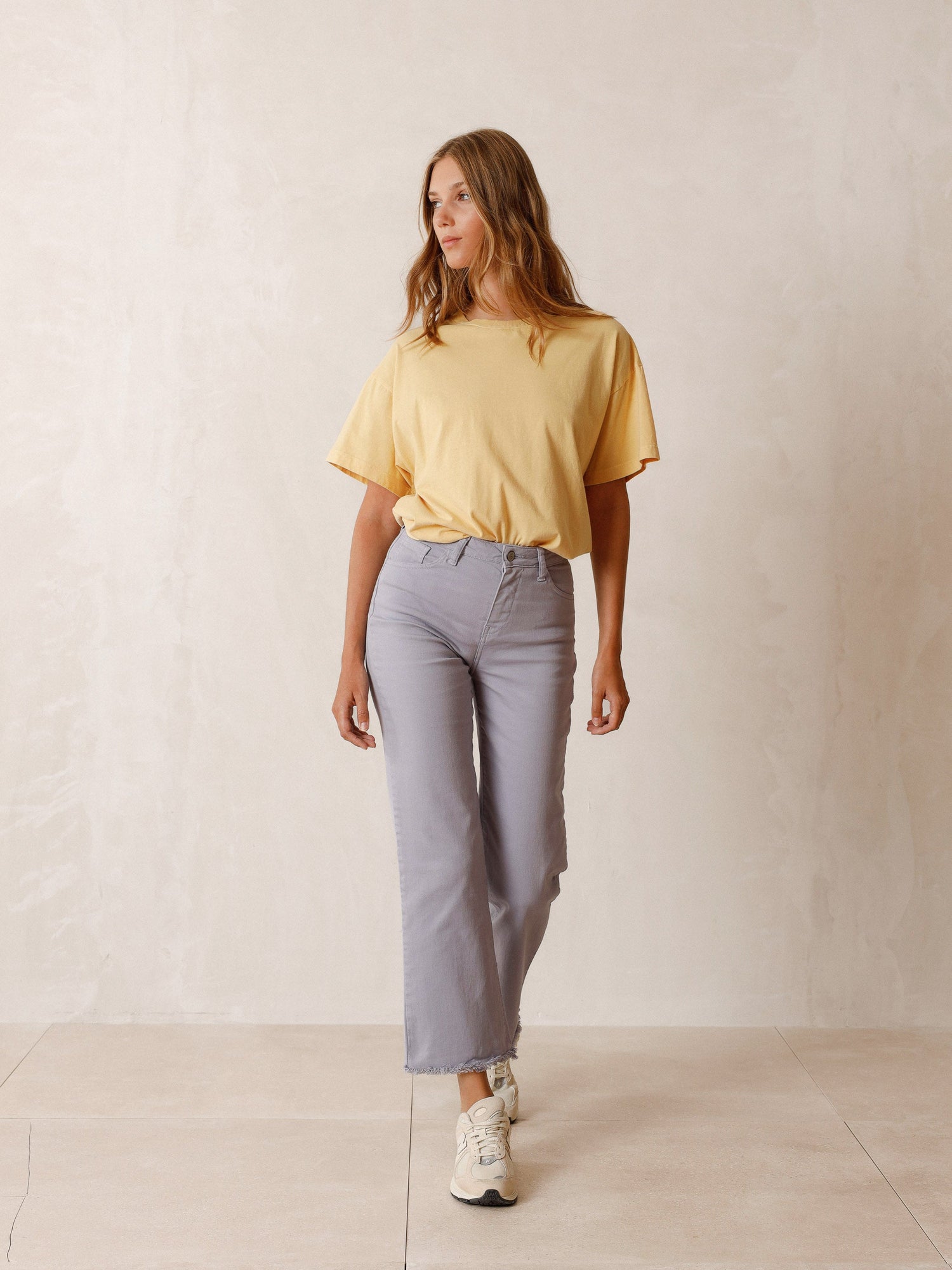 Indi & Cold Harry Wide Leg Twill Pant