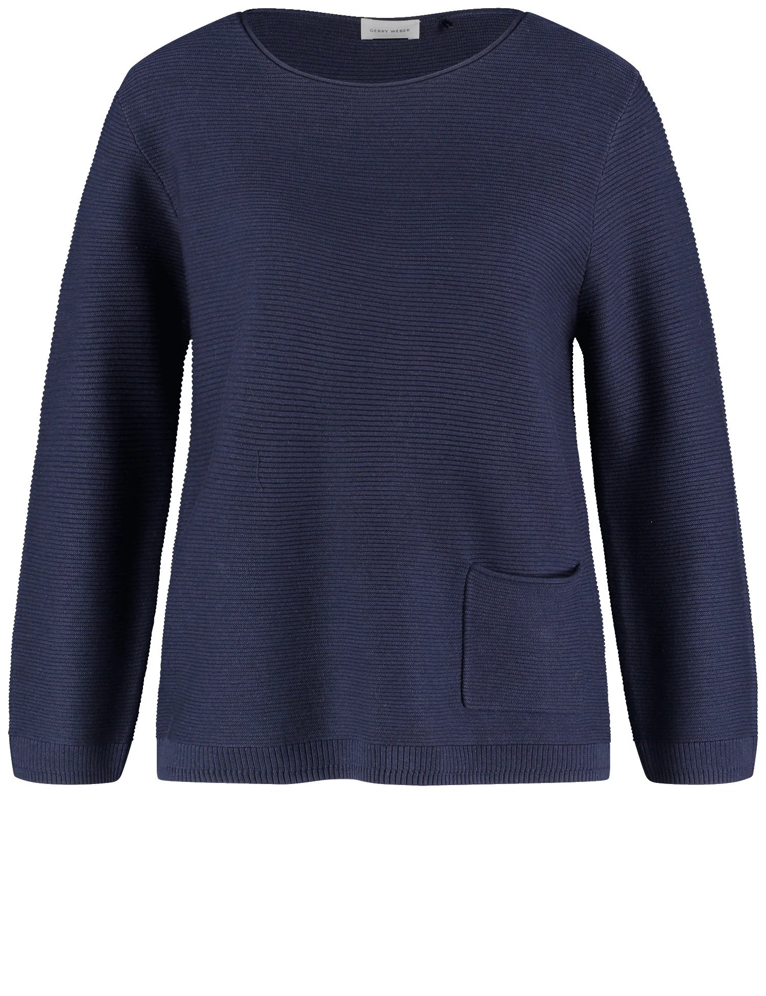 Gerry Weber Ribbed Pullover With Pocket