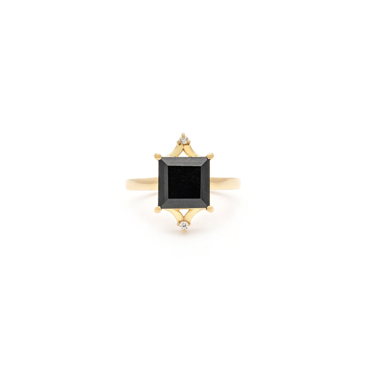 Leah Yard Diana Ring Black Onyx