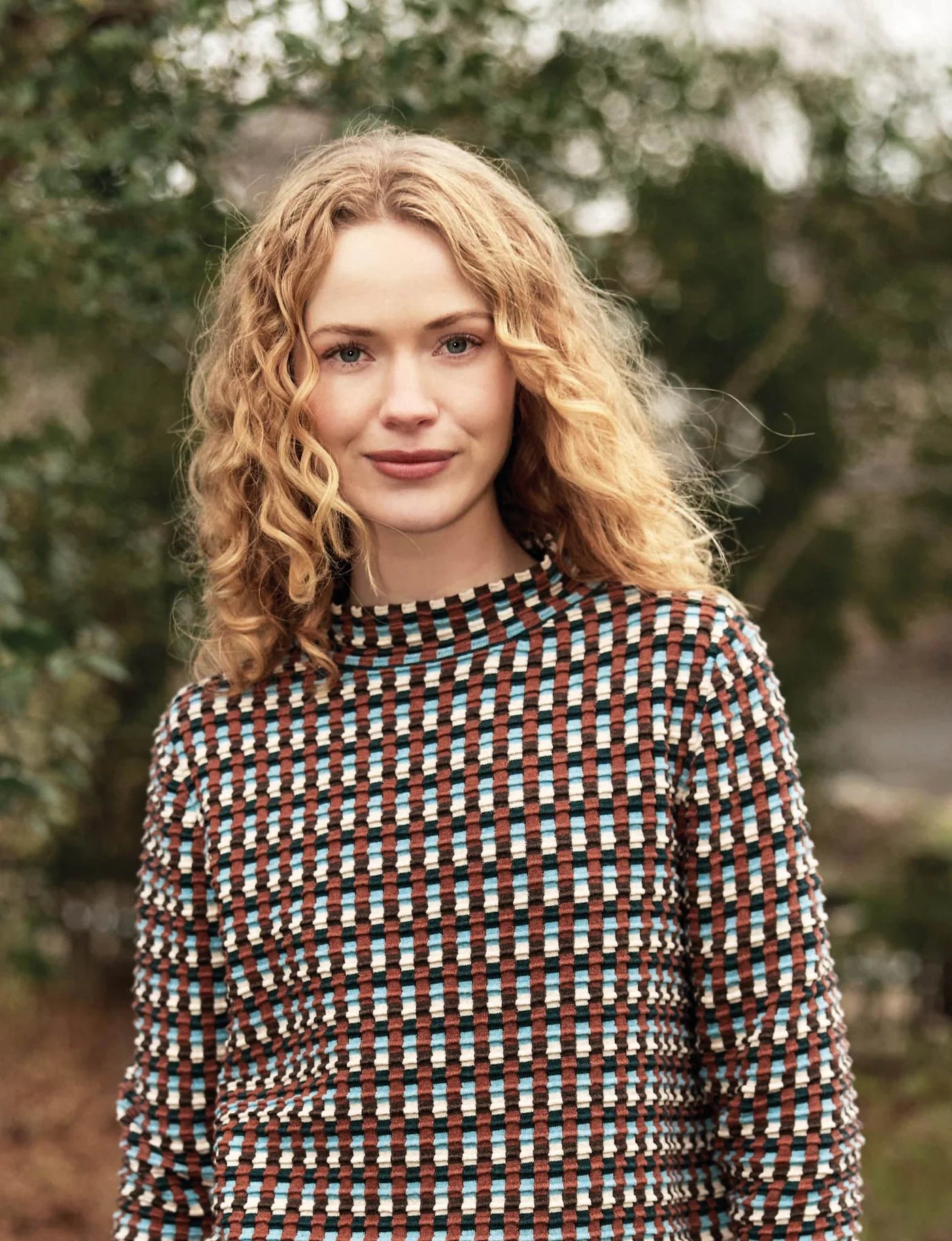 Mansted Eden Cotton Mockneck Sweater