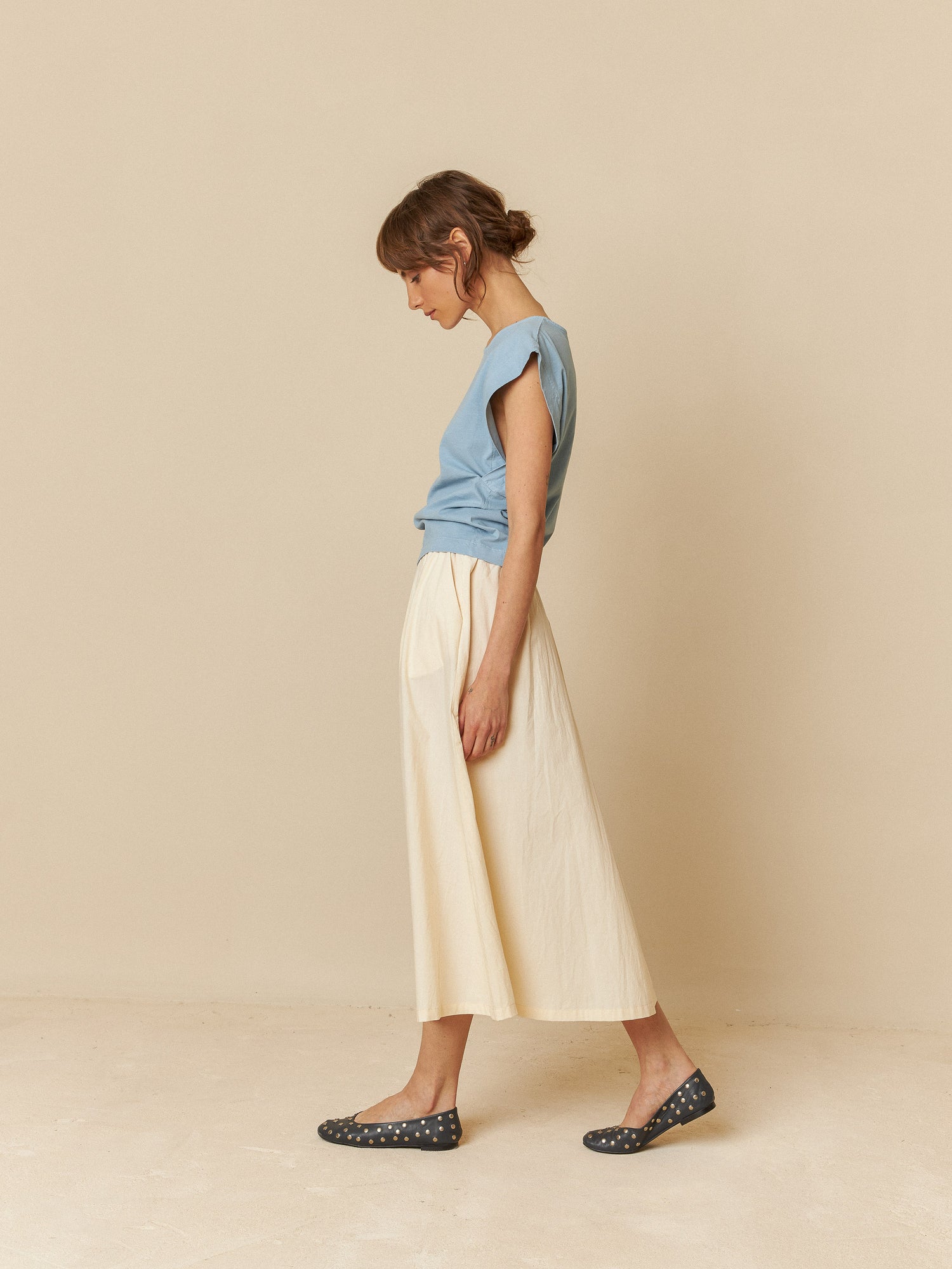 Indi & Cold Cap Sleeve Modern Cotton T-Shirt