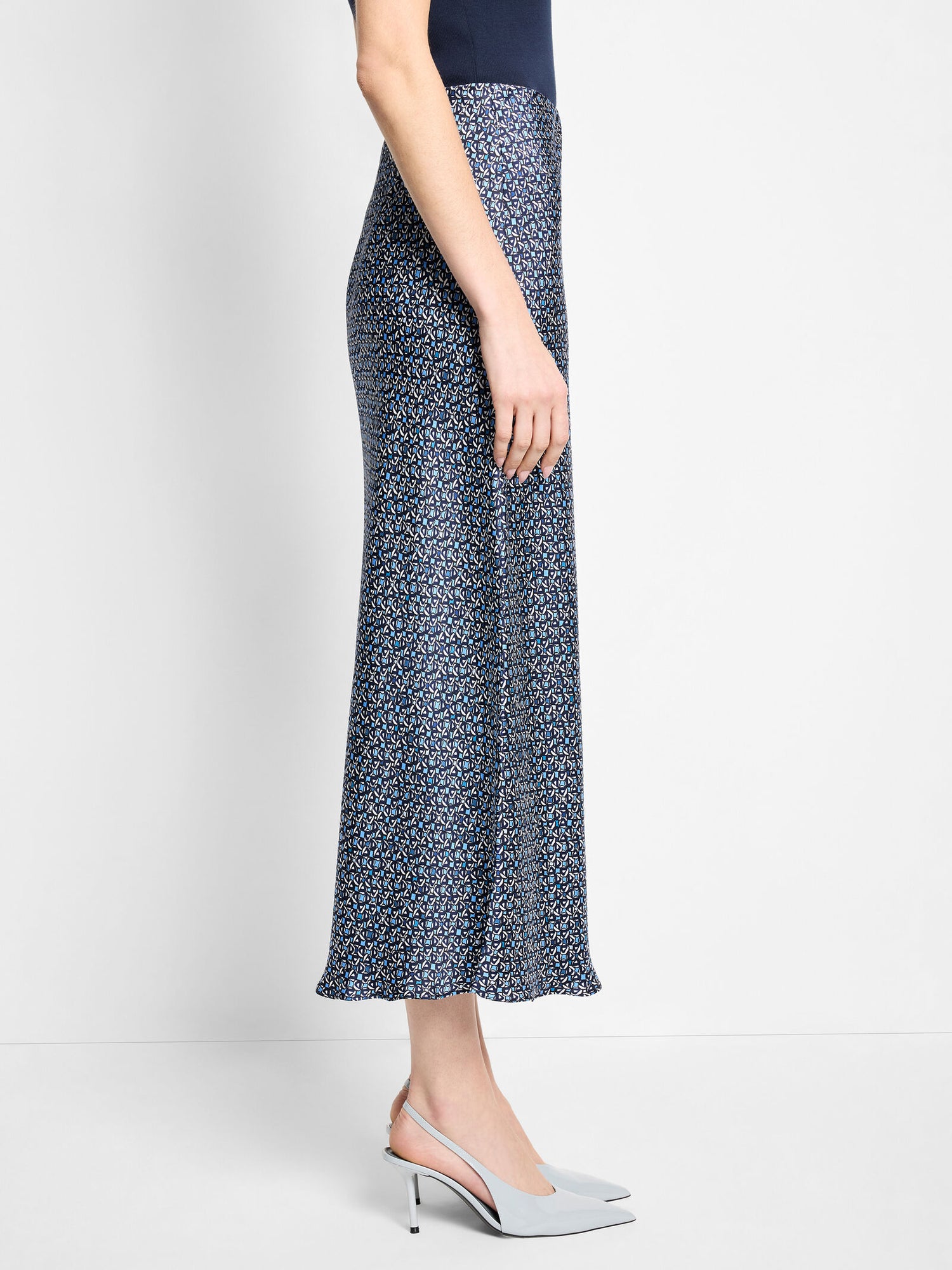 Nic + Zoe Monogram Slip Skirt