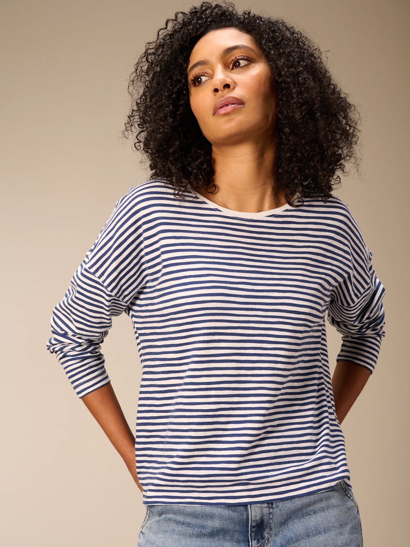 Nile Striped Long Sleeve T-Shirt