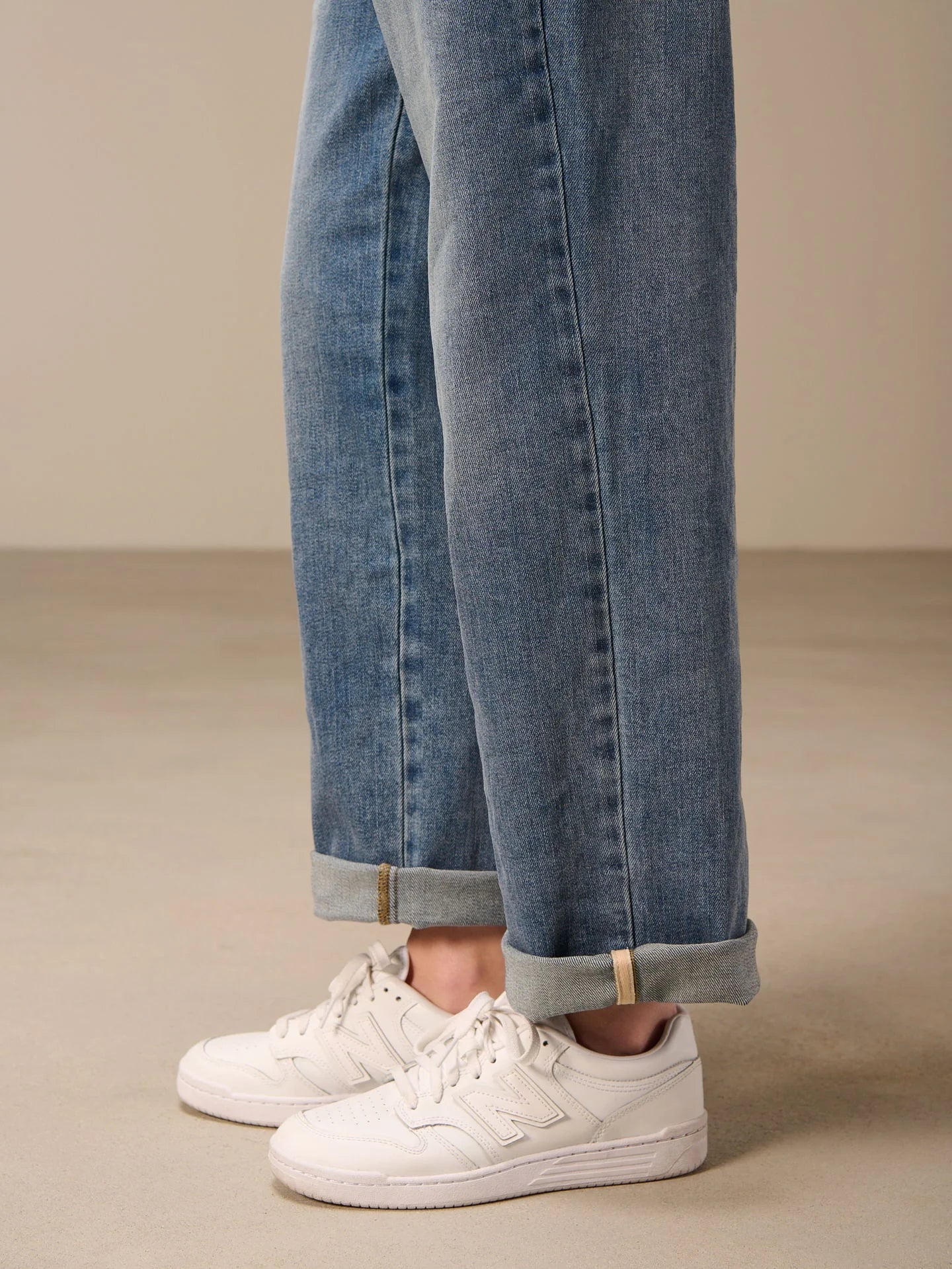 Nile Straight Leg Chino Style Jeans
