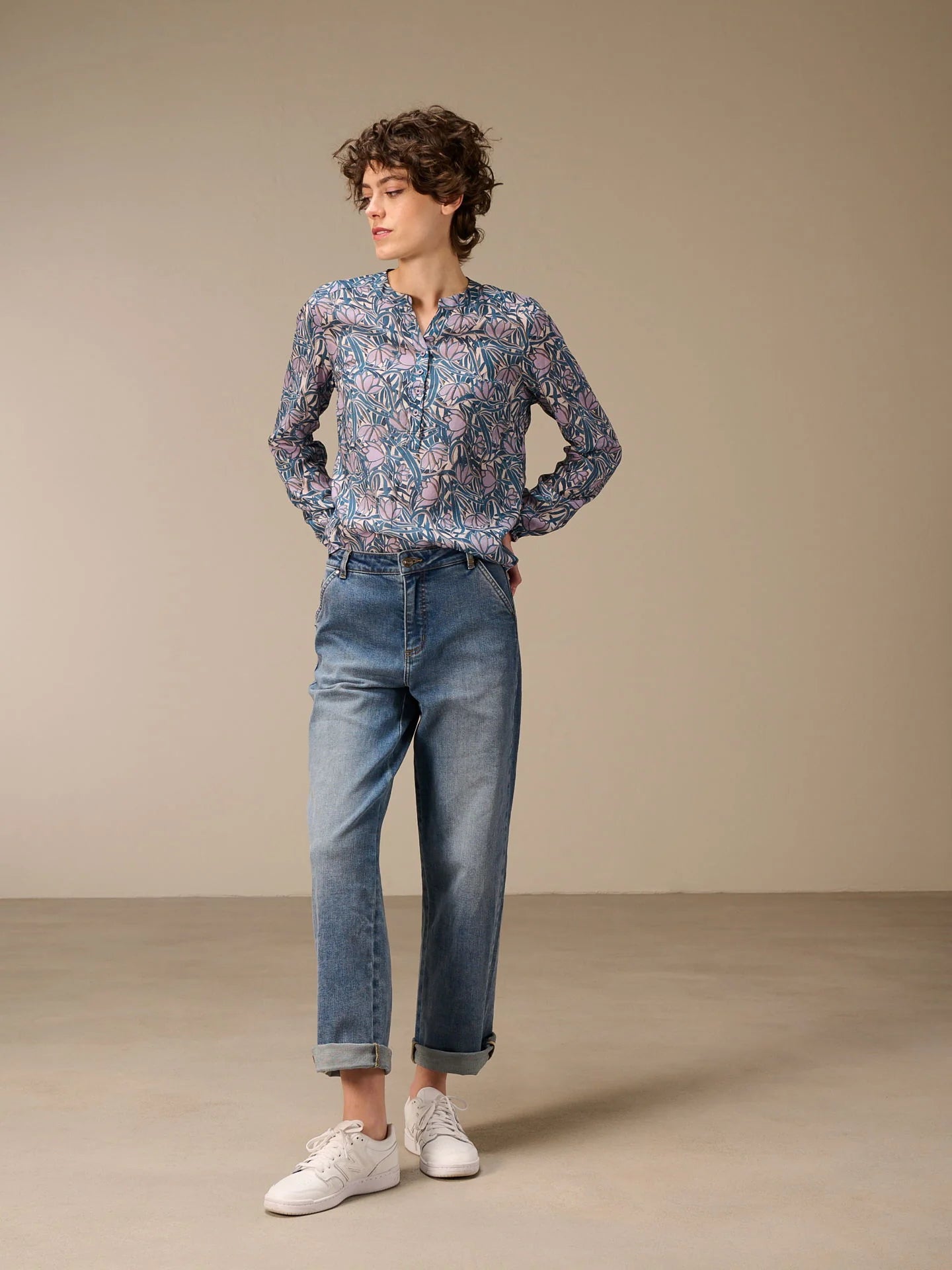 Nile Straight Leg Chino Style Jeans