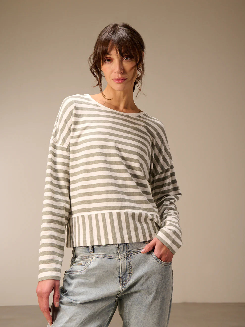 Nile Striped Long Sleeve T-Shirt