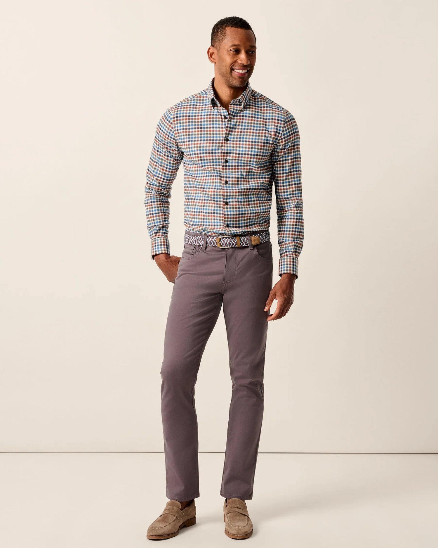 Johnnie-O Carmel Sateen 5 Pocket Pant