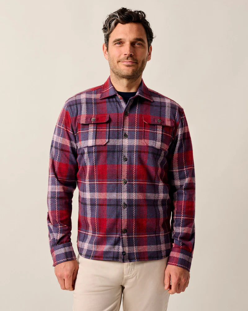 Johnnie-O Gustaf Stretch Flannel Lodge Shirt