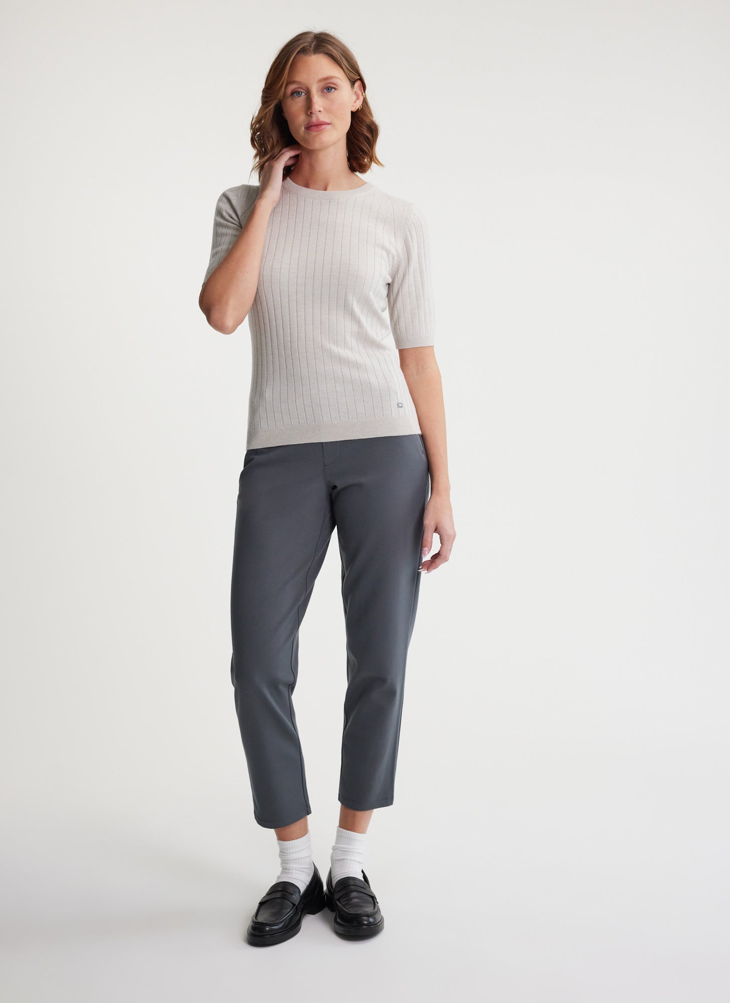 π¨π¦ Fig Ada Light Short Sleeve Sweater