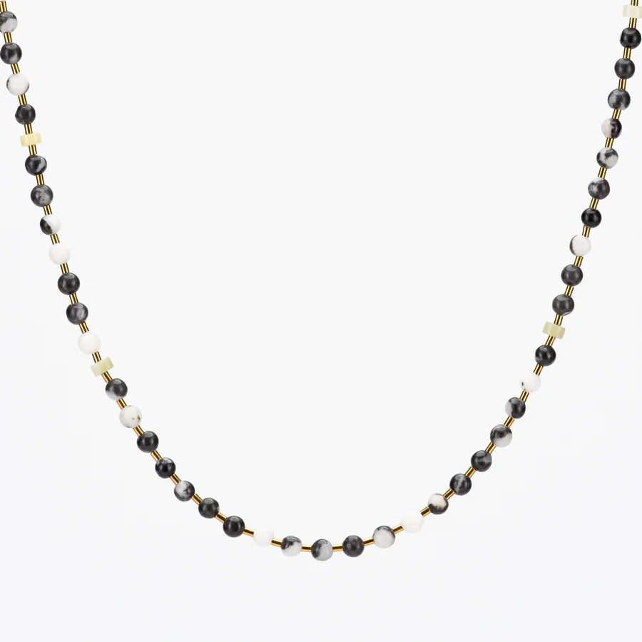 π¨π¦ Hailey Gerrits Terra Necklace Zebra Jasper