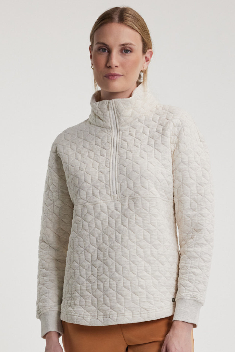 π¨π¦ Fig Freya 1/2 Zip Long Quilted Sweater