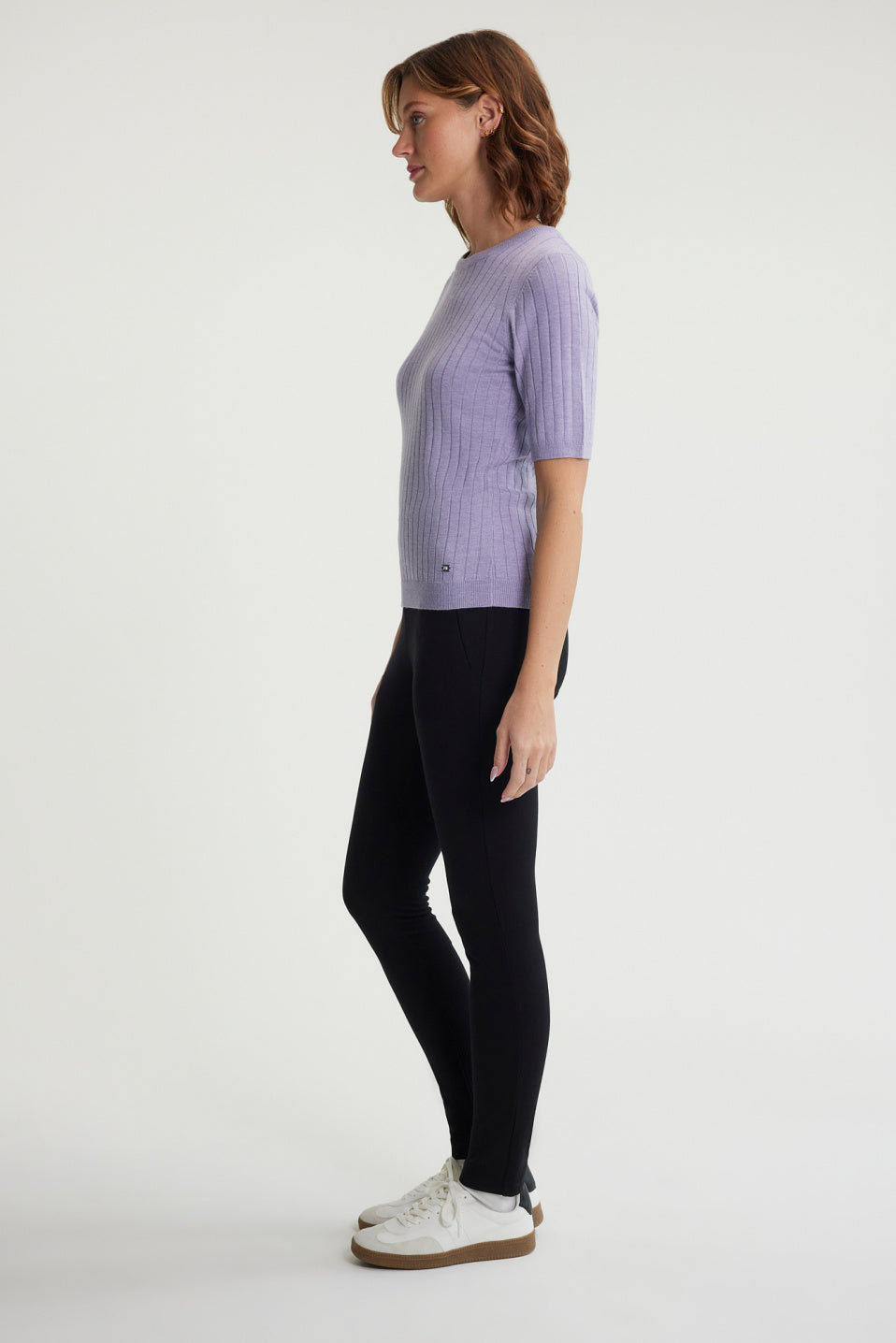 🇨🇦 Fig Ada Light Short Sleeve Sweater