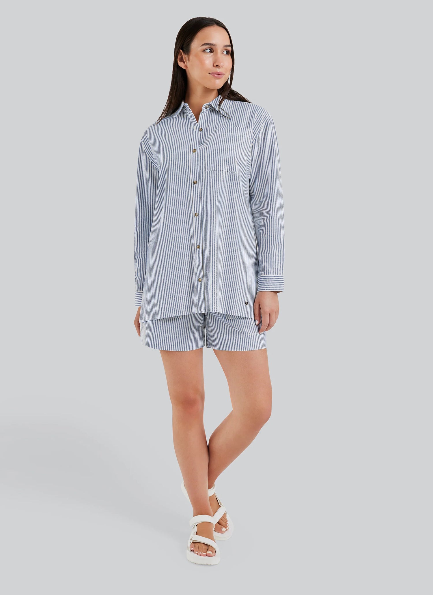 π¨π¦ Fig Leidy Linen Blend Shirt