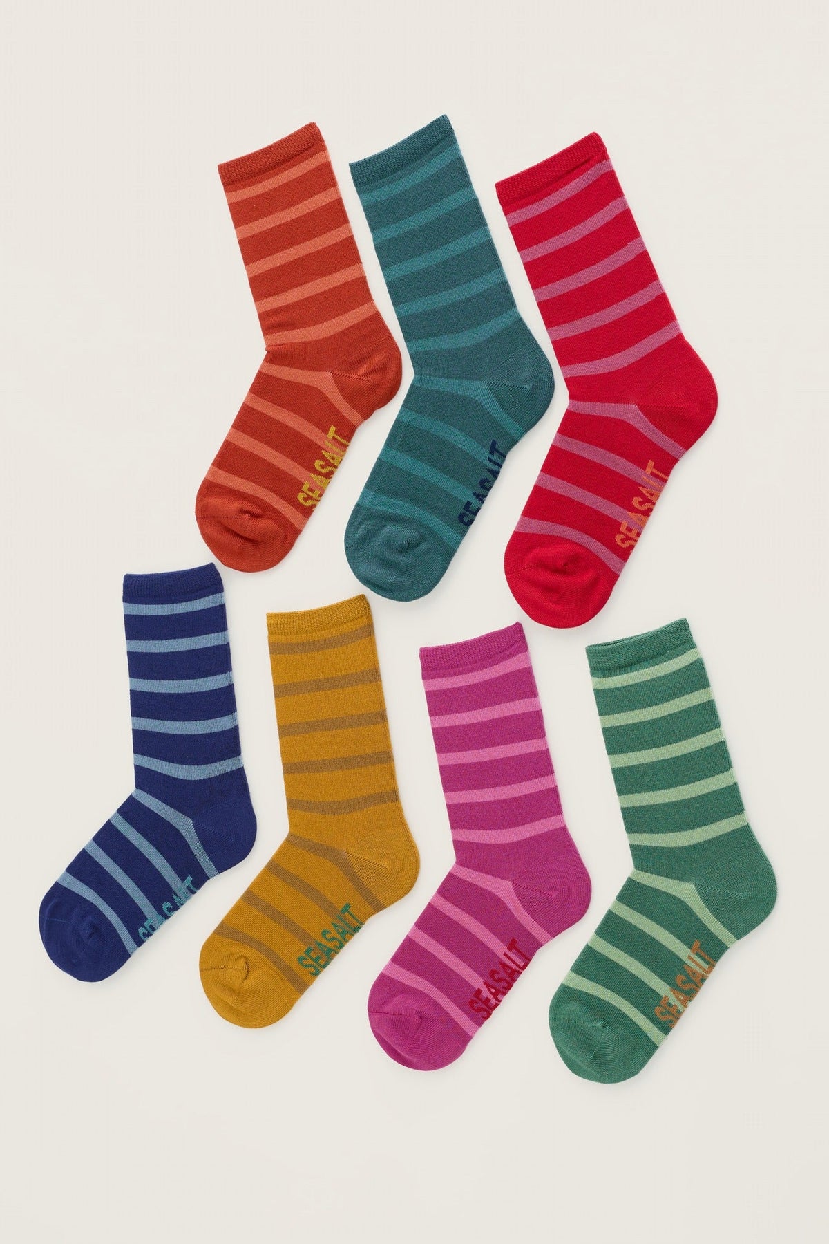 Seasalt Gift Box of 7 Women's Sailor Socks