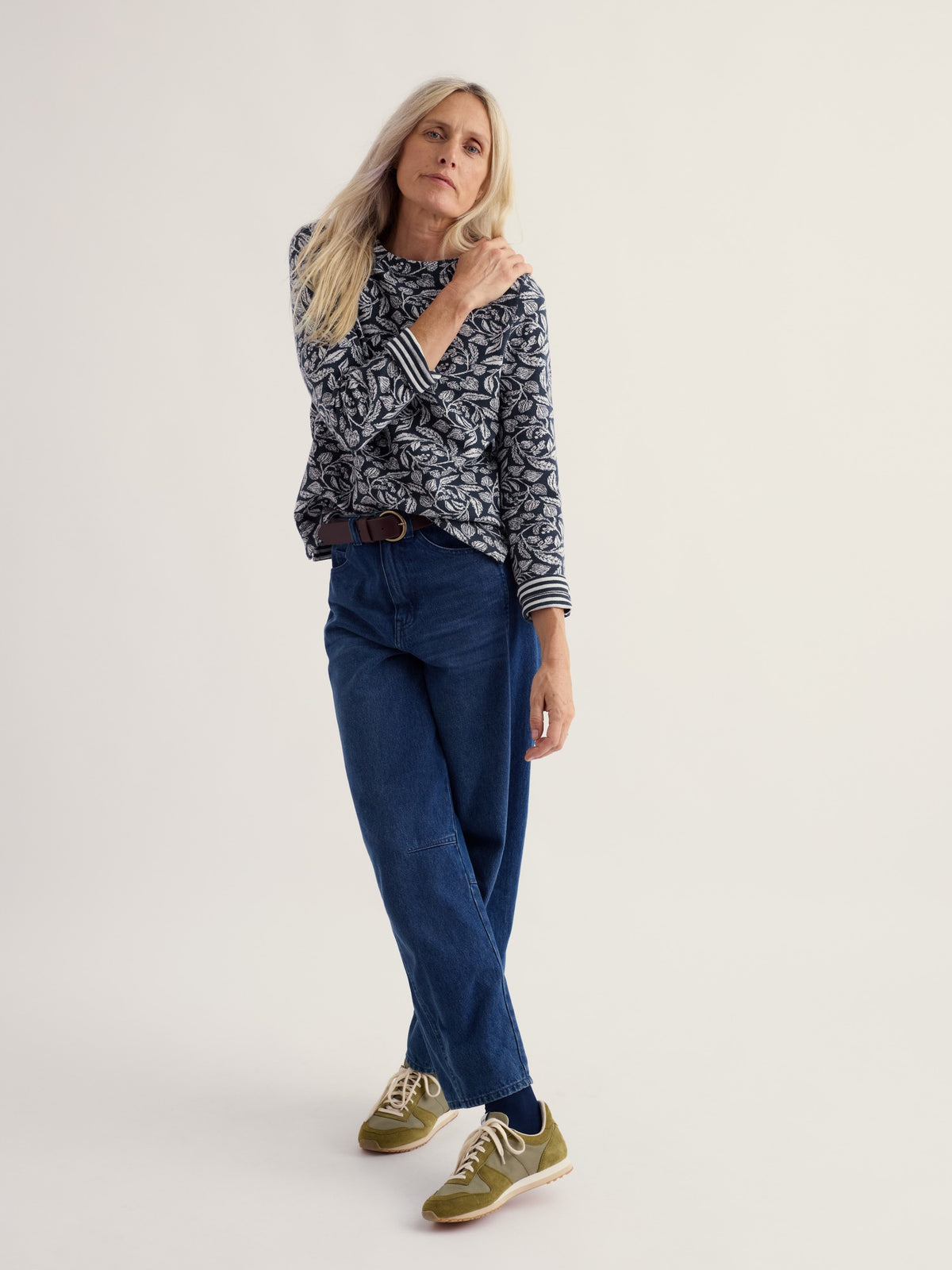 Seasalt Gwennol Jacquard Jersey Top