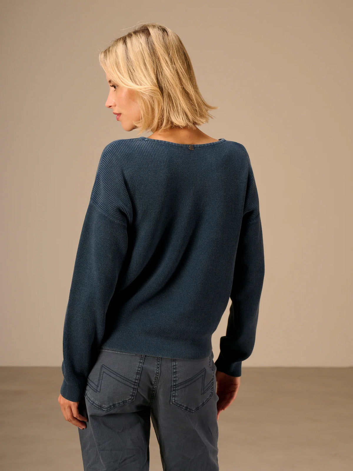 Nile Cotton Round Neck Sweater