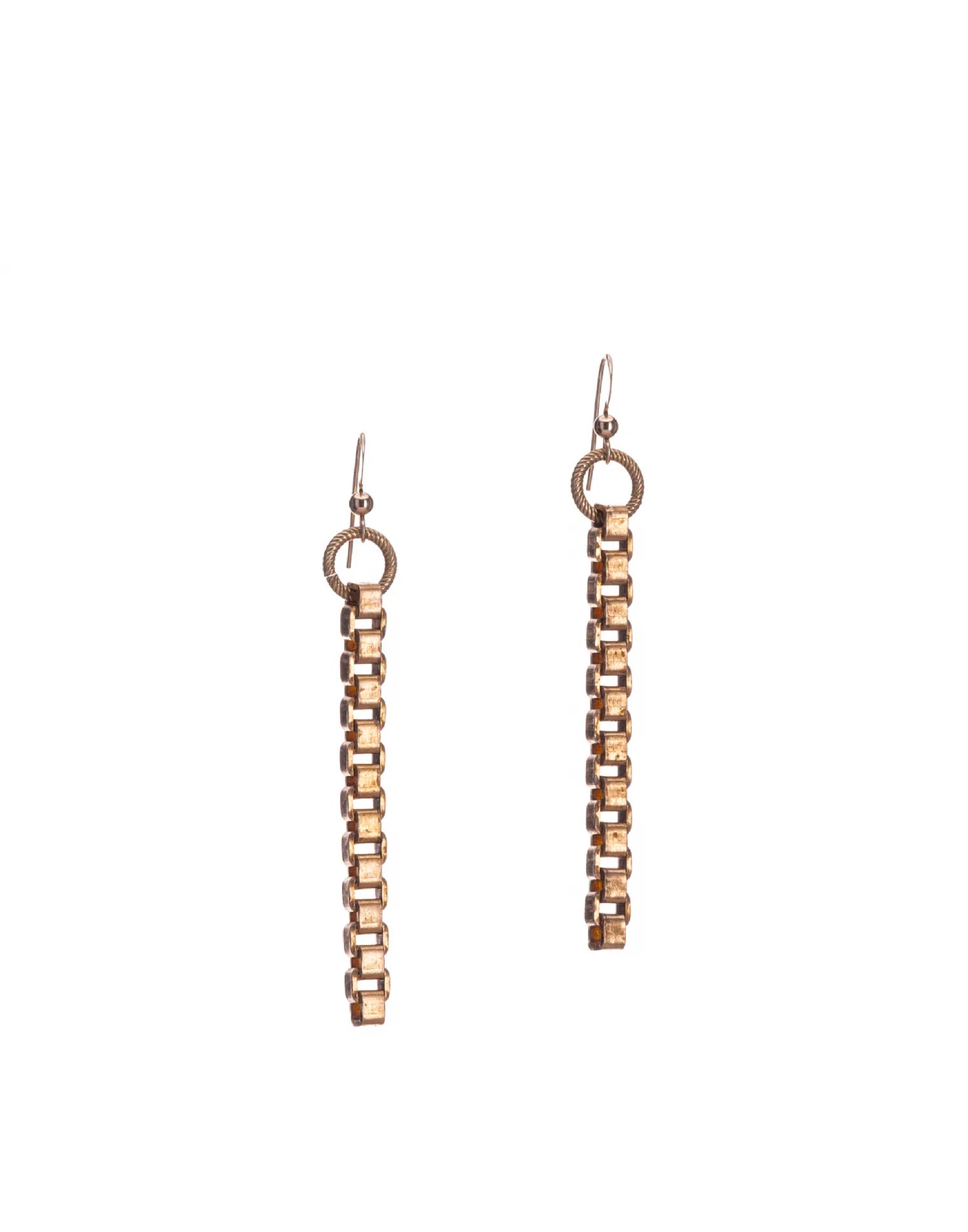 Hailey Gerrits Box Chain Earrings