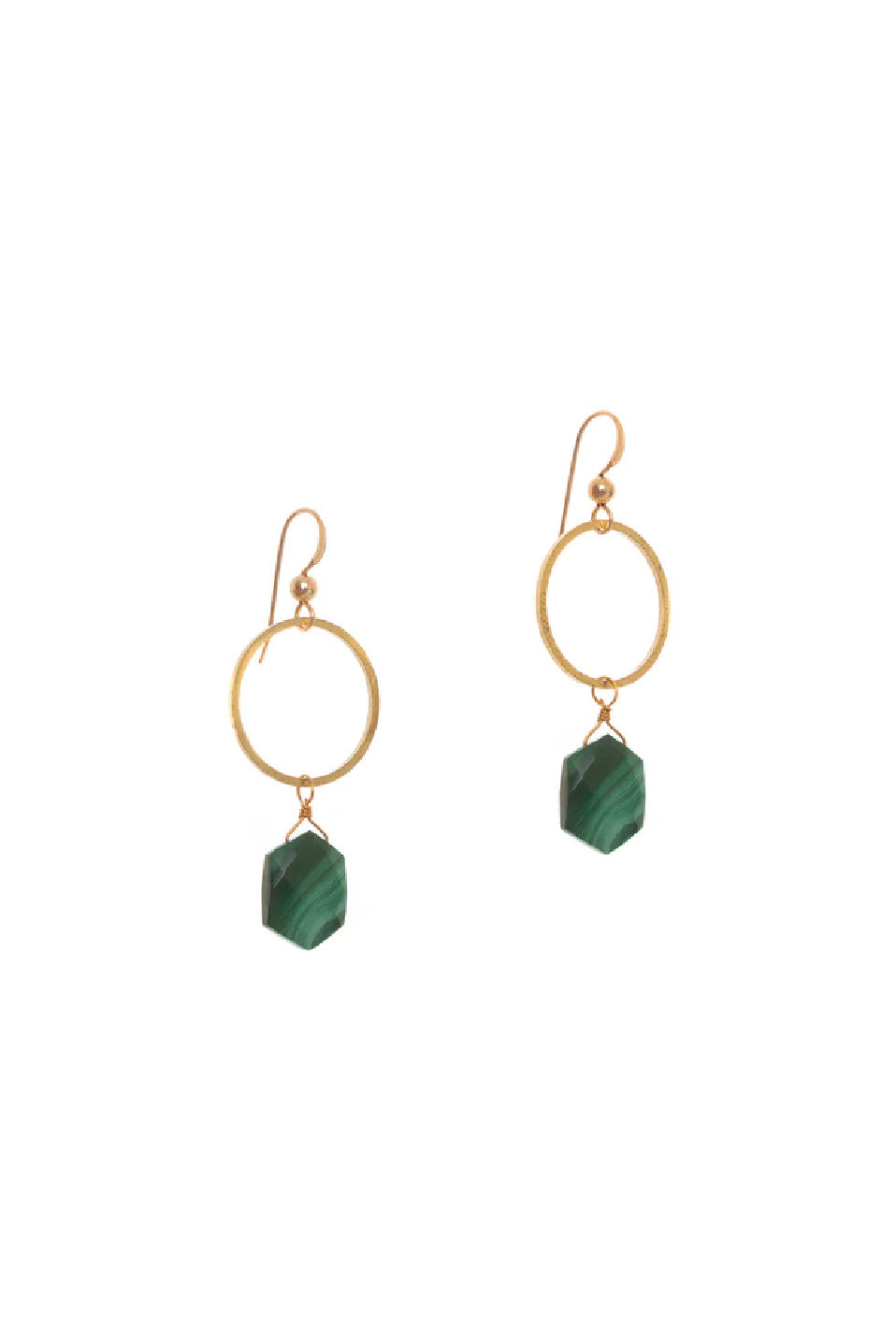 Hailey Gerrits Rhea Earring (Malachite)