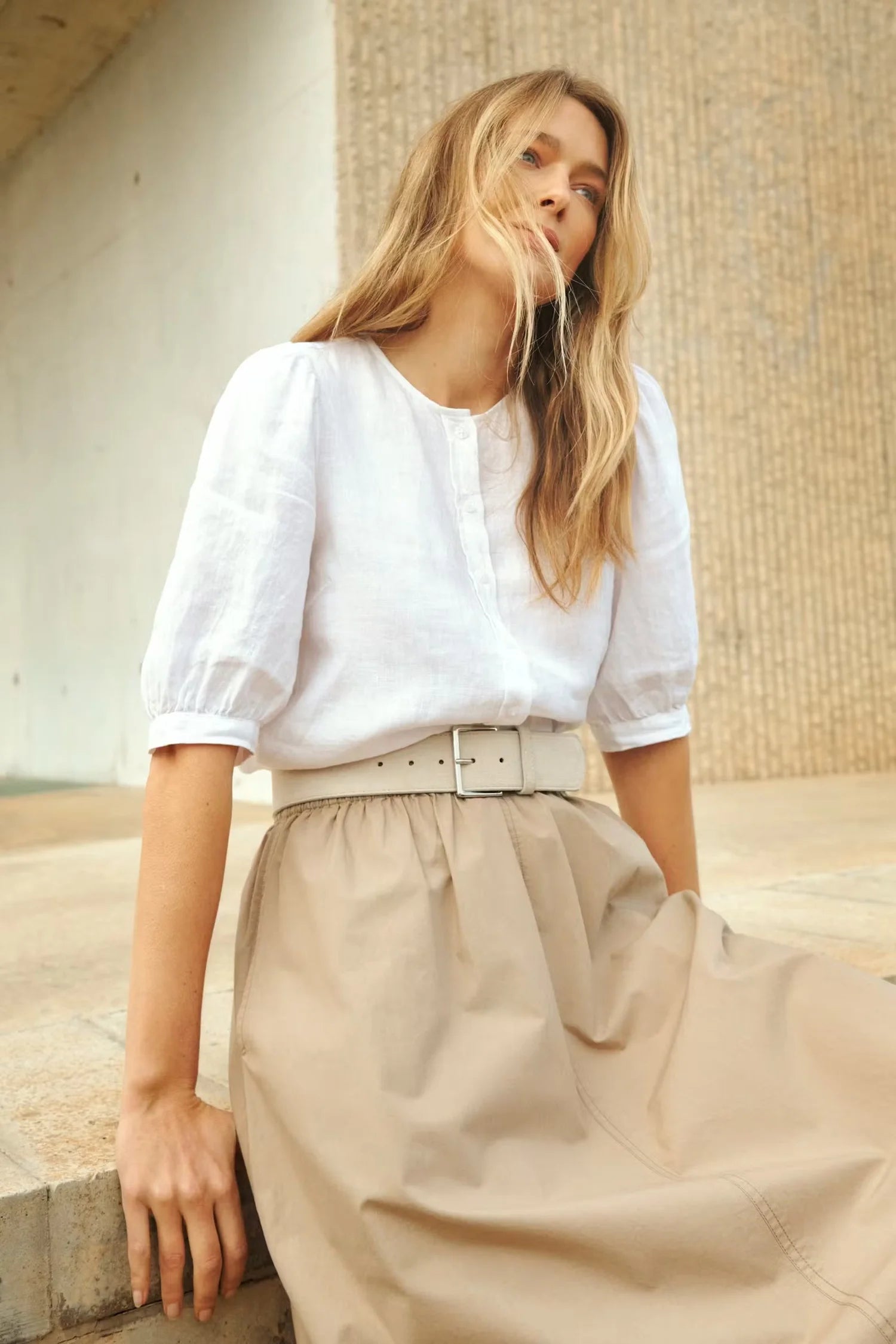 Part Two Azra Linen Shirt