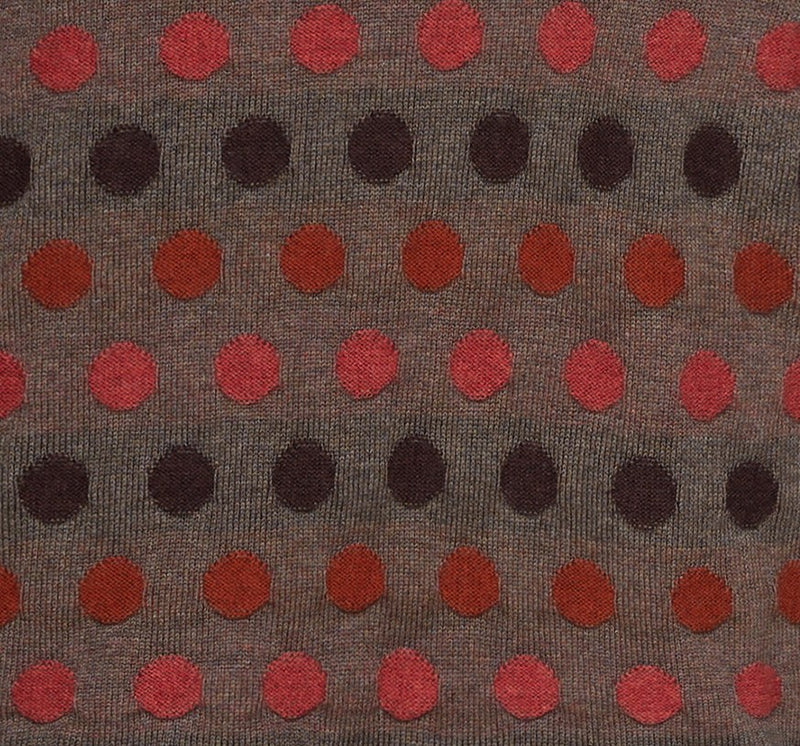 Mansted Joan Dot Cotton Merino Crewneck