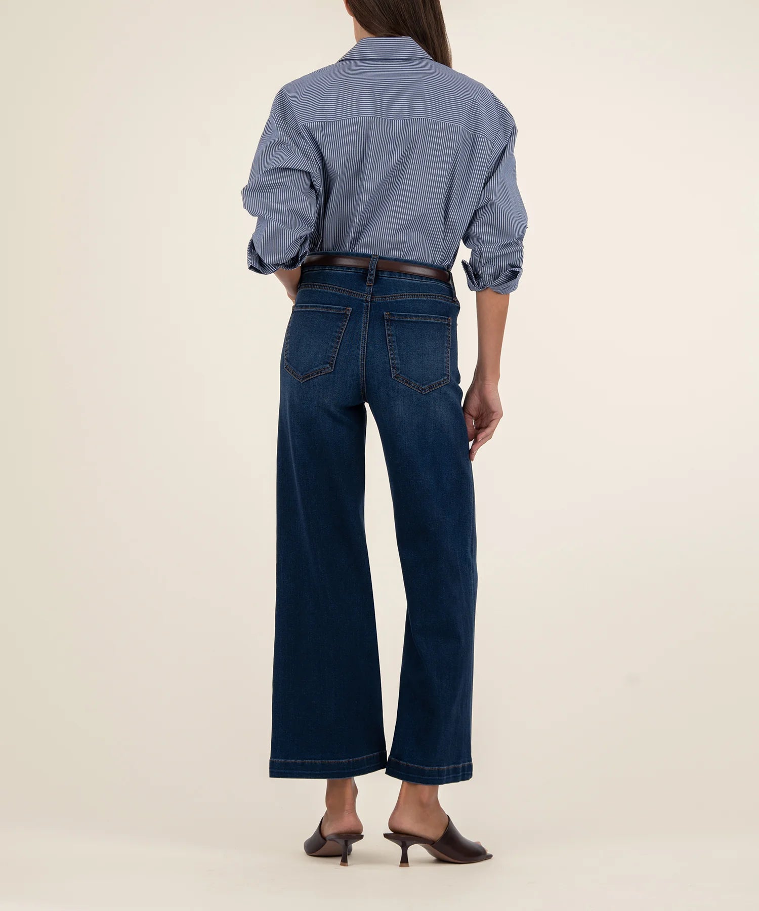 Kut From The Kloth Meg High Rise Wide Leg Jeans (Contentment)
