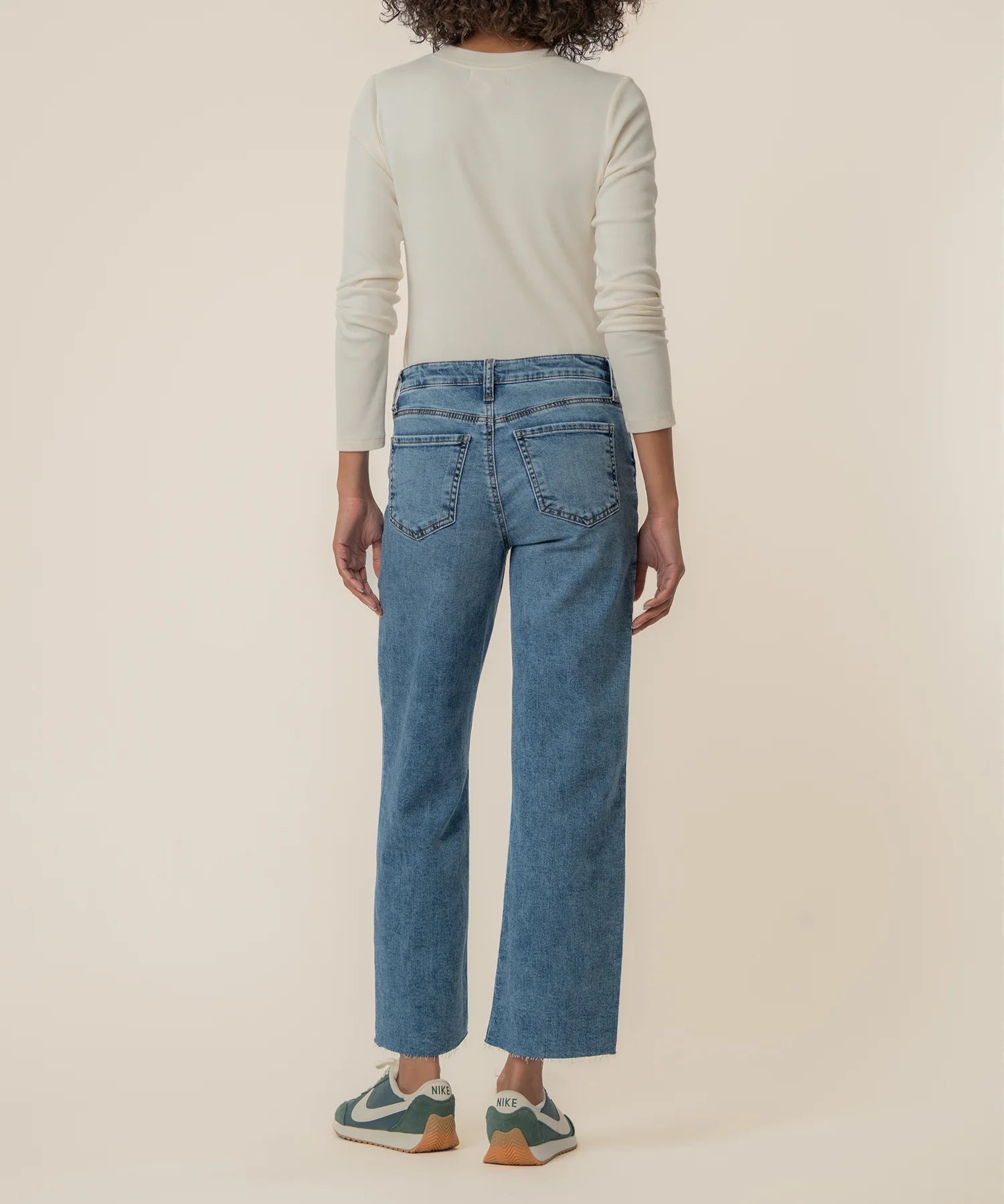 Kut From The Kloth Charlotte Wide Leg Raw Hem (Star Wash)